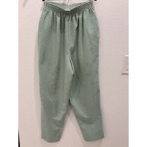 Vintage BonWorth Green Gingham Pant